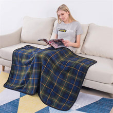 Load image into Gallery viewer, Lightweight Warm Super Soft Sherpa Fleece Wearable Plush Throw Blanket (Green) - Awesling