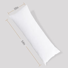 Load image into Gallery viewer, Full Size Body Pillow Insert for Side Sleepers and Pregnancy, 21x54 Inches (White) - Awesling
